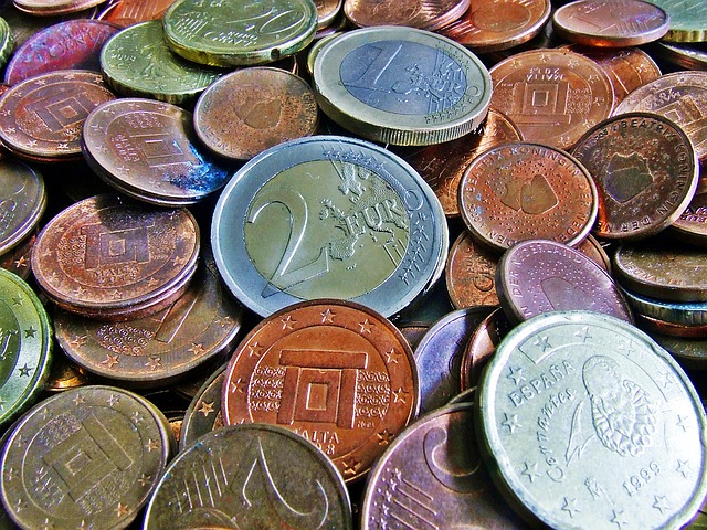 použité mince